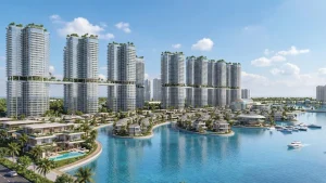 Phối cảnh từ bờ sông